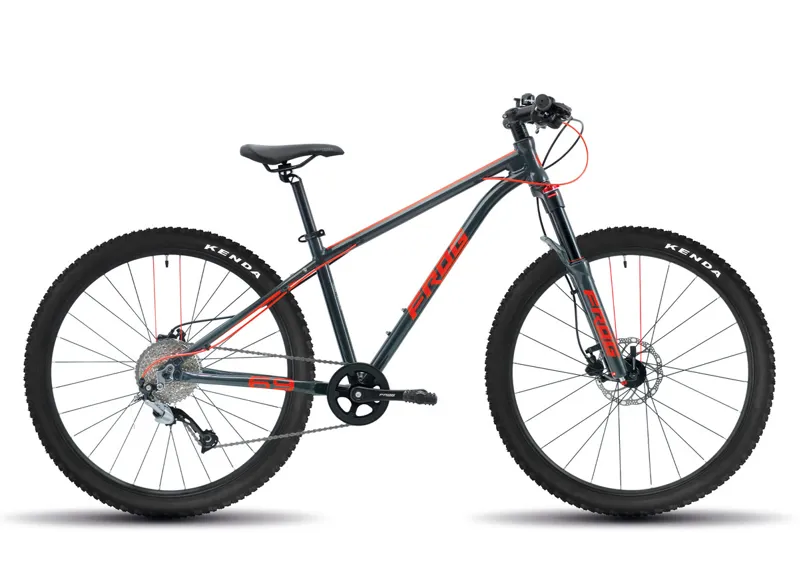 Frog MTB 69 - Metallic Grey Neon Red